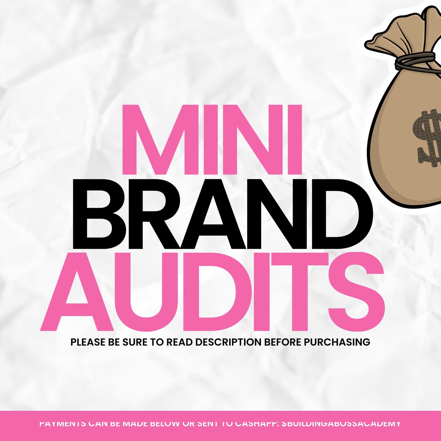 Mini Audits 💰🩷