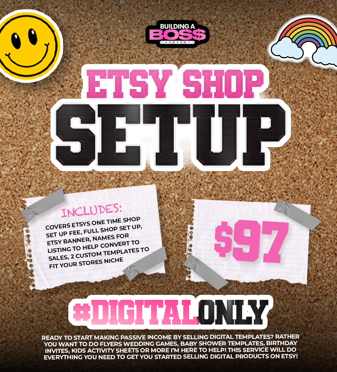 Etsy Shop Setup