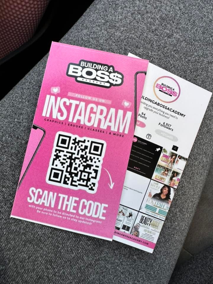 Instagram Business Cards + Print