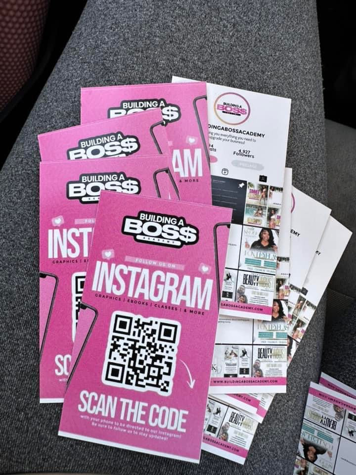 Instagram Business Cards + Print