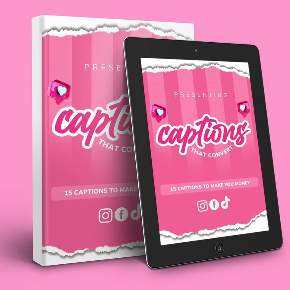 PLR Ebook: Captions That Convert