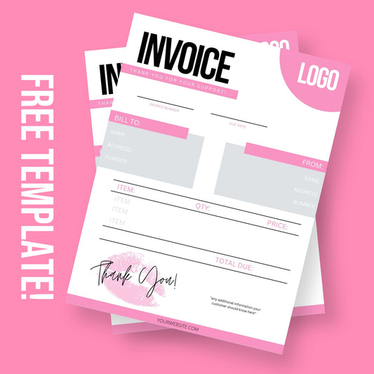 Free Canva Invoice Template
