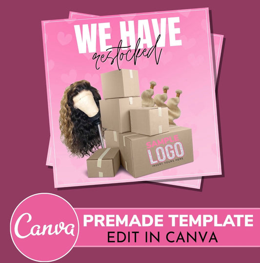 Restock Premade Flyer